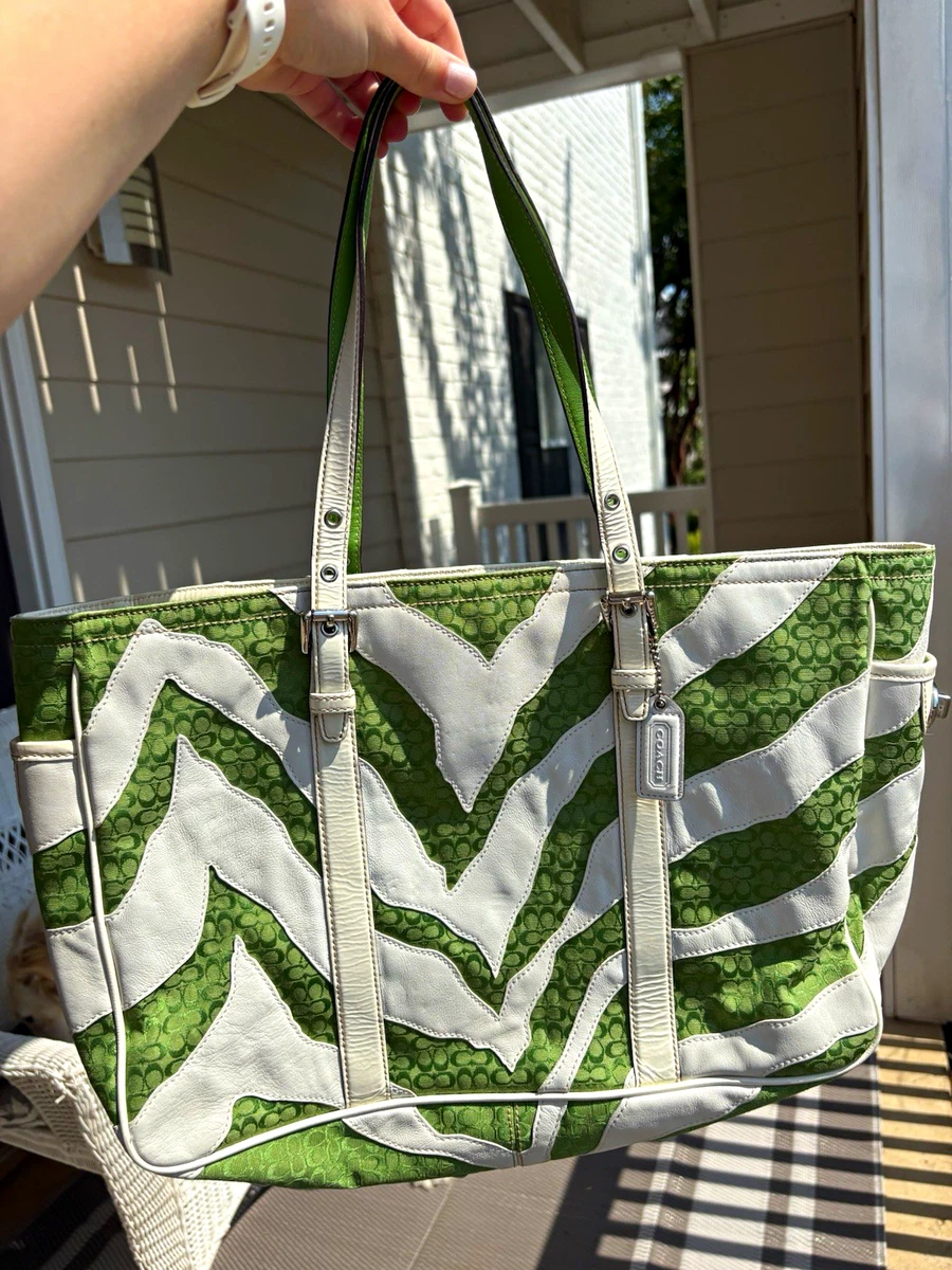 Coach Zebra Bags & Handbags for Women for sale - eBay