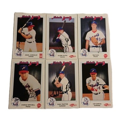 1991 Nashville Sounds MiLB Baseball Cards Lot 6 Vintage Brewers Affiliate MLB