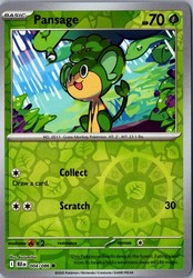 Pansage 004/086 Reverse Holo - SV: Black Bolt