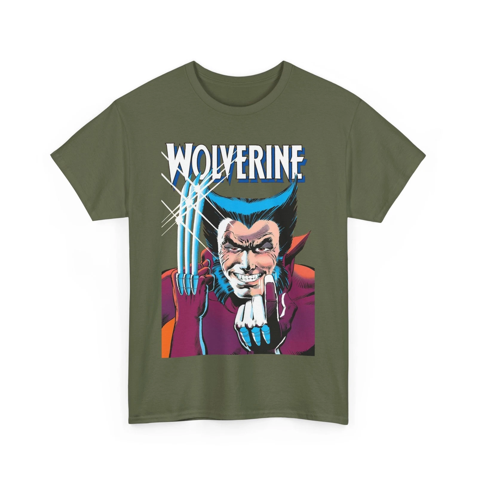 Wolverine T-Shirt - Frank Miller 1982 Cover Art - Marvel Comics - X-Men, Logan