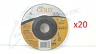 20 Carbo Gold Grinding Wheels 02838 4-1/2" x .125" x 7/8" Steel/Stainless/Metal