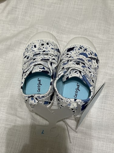 Cat & Jack Toddler Parker Sneaker Blue Size 7T Brand New - Picture 9 of 24