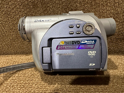 Panasonic Video Camera Recorder DVD VDR-M55PP W/ Battery plus more
