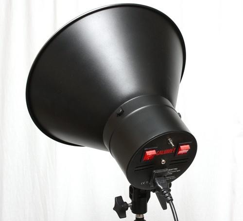 3x Calumet CF0006 Quattro Continuous Light Heads with bulbs and reflector dishes - Picture 3 of 4
