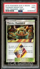 PSA 9 MINT Thunder Mountain PRISM STAR 191/214 HOLO Pokemon Card 506
