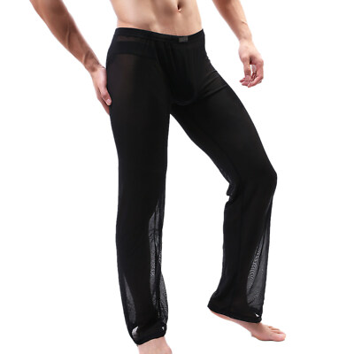 Herren Strumpfhose Ouvert - Glänzend, Transparent - Männer Reizwäsche In Verschiedenen Farben