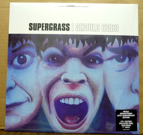 SUPERGRASS I Should Coco LP + 7” Vinyl 2015 20th Anniversary BRAND NEW & SEALED - Picture 1 of 3