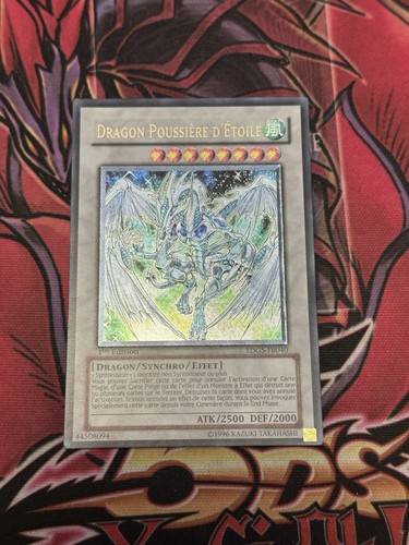 Stardust Dragon - Ultimate Rare - 1st - French - TDGS-FR040 - VLP - Yugioh TCG