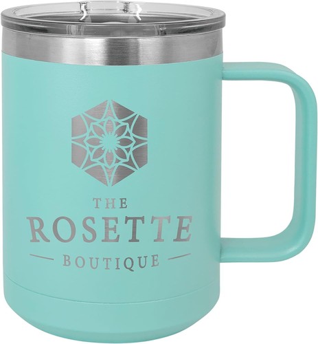 Custom Sip in Style 15 oz. Vacuum Insulated Mug with Slider Lid - Picture 19 of 40