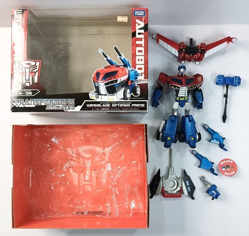 Transformers Animated Voyager Optimus Prime TAKARA TA-01 with accessories - Picture 1 of 8