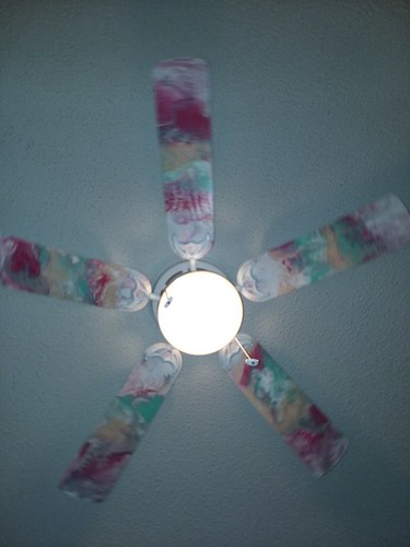 CORAL Designed & Hand Crafted DECOR 52" Ceiling Fan BLADES by Laura Van Arsdale - Picture 10 of 12