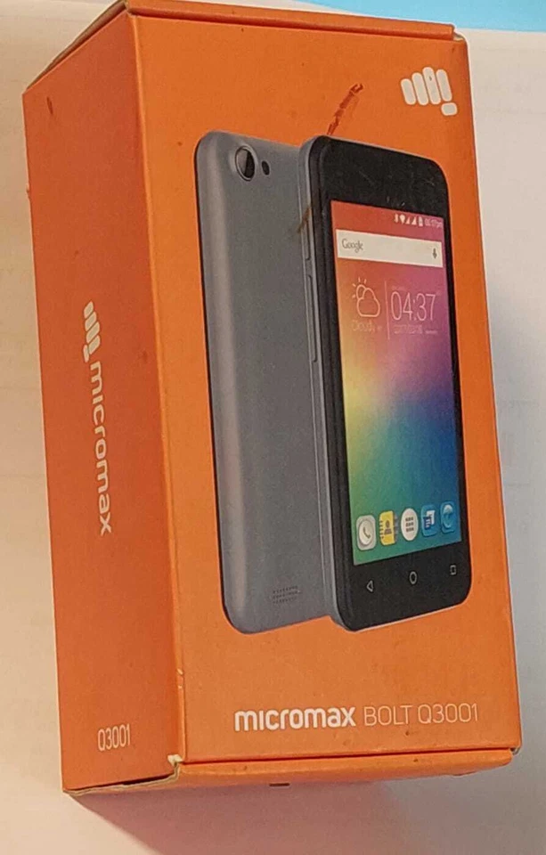 Micromax BOLT Q3001 3G GSM900/1800 安卓手机原装手机无锁版 — 第 3/4 张图片