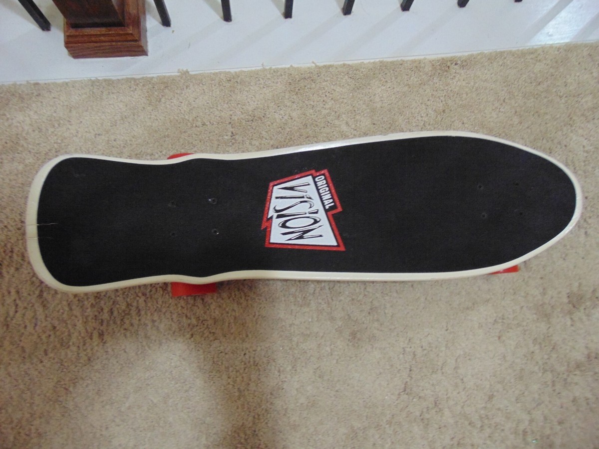 Original Vision Skateboard sexy 80s girl Complete 7.75x28