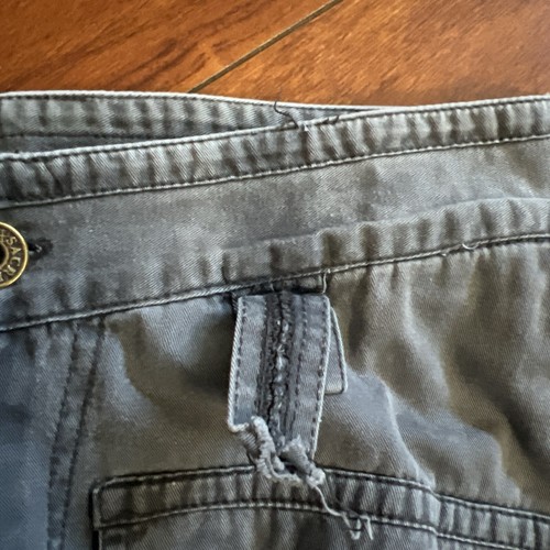 VTG Sacred Earth Cargo Pants Convertible Shorts Men's 30X32 Gray Outdoor READ!! - Picture 8 of 15