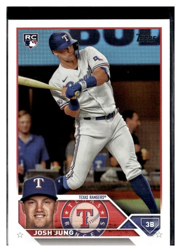 2023 Topps #529 Josh Jung RC Texas Rangers