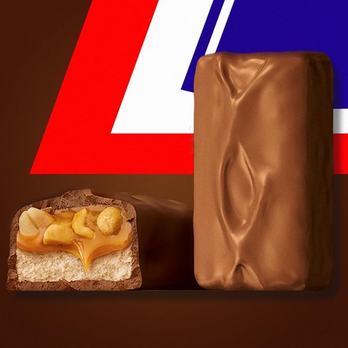 SNICKERS Original Chocolate Candy Bars, Fun Size, Halloween Candy, 10.59 oz Bag - Picture 3 of 10