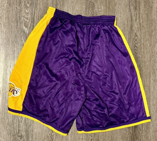 Vintage Los Angeles LA Lakers Champion NBA Shorts NBA Größe Large - Bild 2 von 11