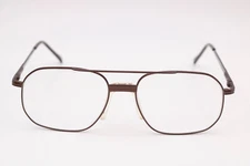 Modern Optical Kevin Brown Aviator Eyeglasses Frames 56-18-140