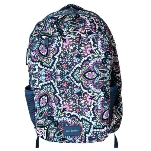 Vera Bradley Reactive Journey Backpack Bonbon Medallion New With Out Tags - 第 1/13 張圖片