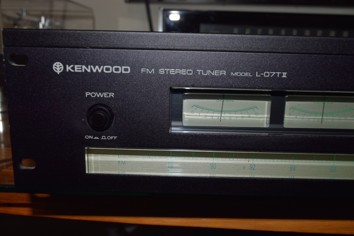 KENWOOD L-07-Tii FM STEREO TUNER | eBay
