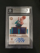 2019 20 Encased PJ WASHINGTON JR Rookie Dual Patch AUTO 02/35 BGS 9.5