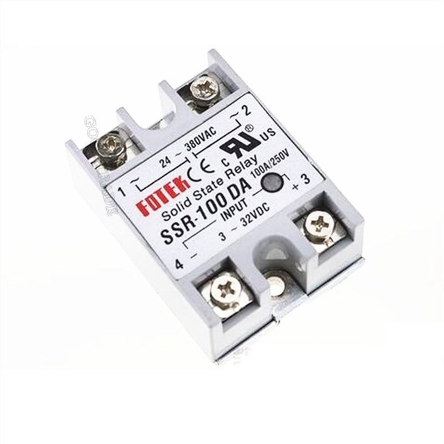 US Stock JGX-1F DC-AC PCB SSR Input 3-32VDC Load 0-380V DC 1A Solid State Relay