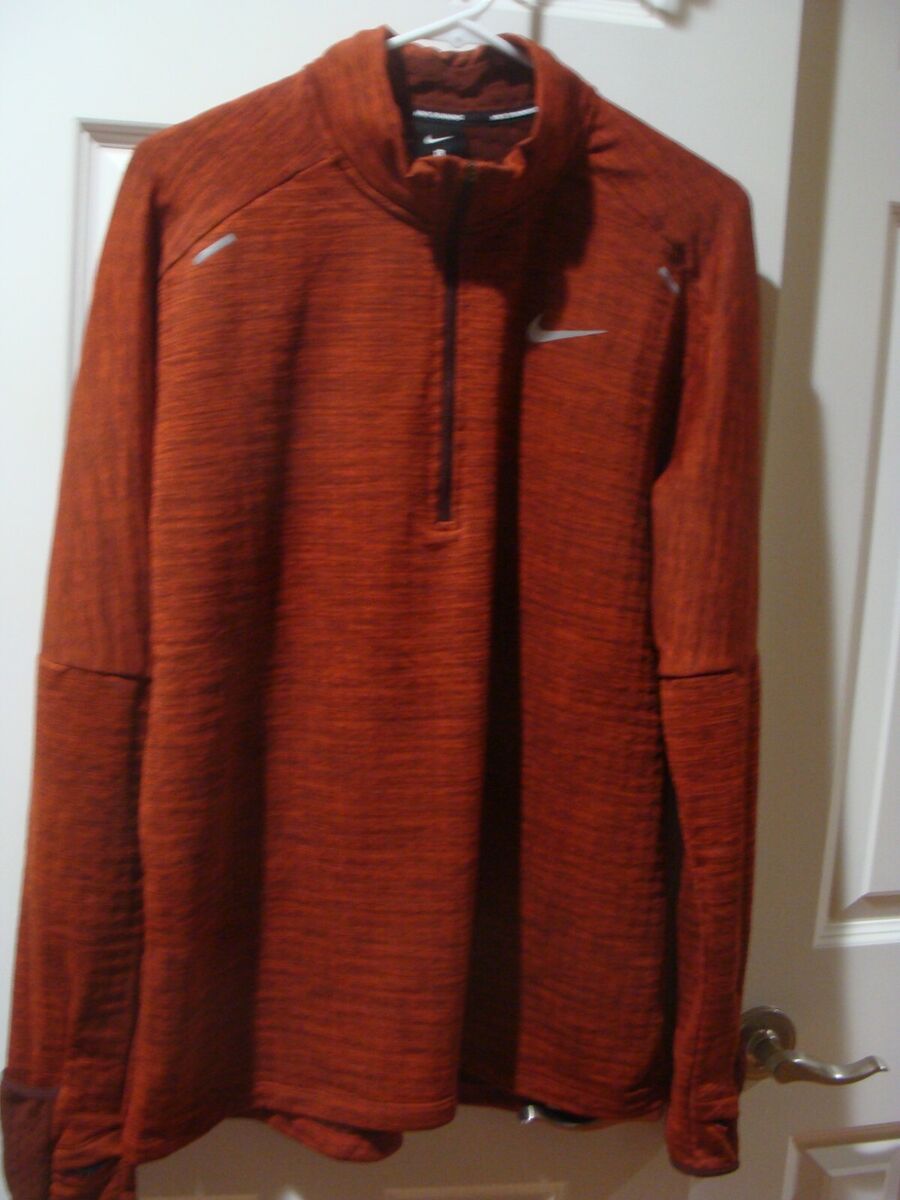 MENS NIKE THERMA SPHERE HALF ZIP 1/2 RUNNING TOP CU6087 624 SIZE L,XL,2XL MENS NIKE THERMA SPHERE HALF ZIP 1/2 RUNNING TOP CU6087 624 SIZE L,XL,2XL