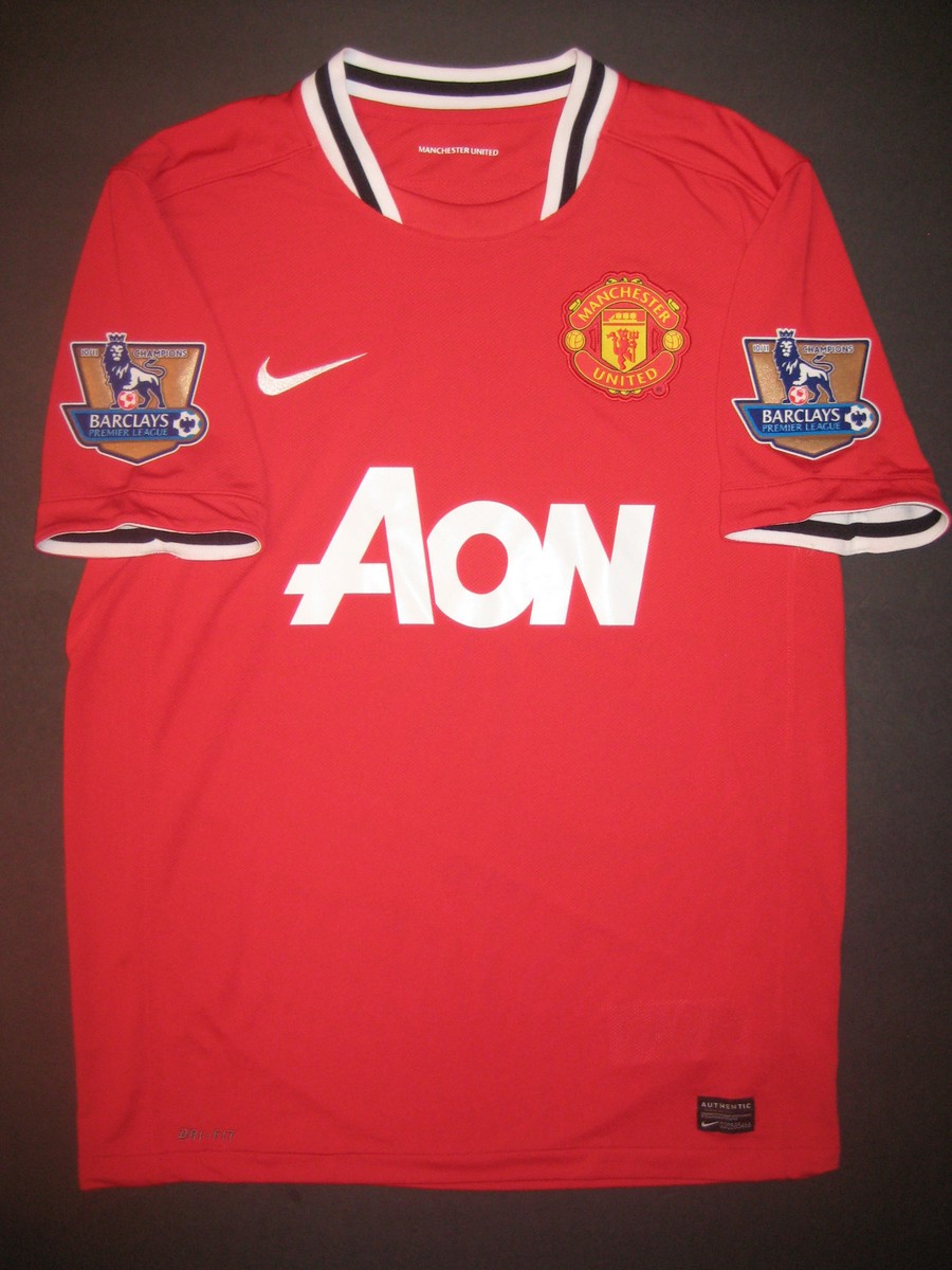2011-2012 Nike Manchester United J. S. Park Ji Sung Home