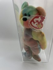 Rare TY Garcia, Tag Errors 1993/1995, P.V.C. Rare Coloring Beanie Baby