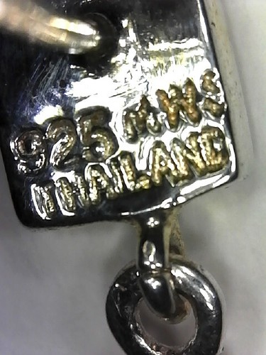VINTAGE MWS 925 DROP DANGLE POST EARRINGS - Picture 6 of 6