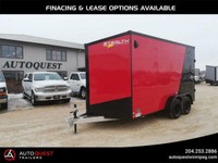 2022 Stealth Trailers 7' x 14' V-Nose Ramp Door