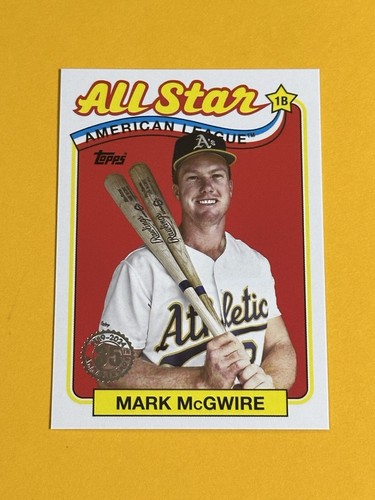 2024 Topps Series 2 Mark McGwire 1989 All Star #89ASB-37 Oakland Athletics (T) - Imagen 1 de 2