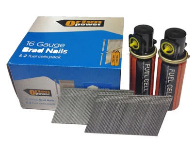 Orion Power SECOND FIX NAILS X2000/ANGLED/16GAUGE EG(32-63mm) Paslode IM65/250