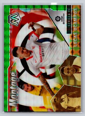2020-21 Panini Mosaic #3 Lucas Ocampos Montage Green