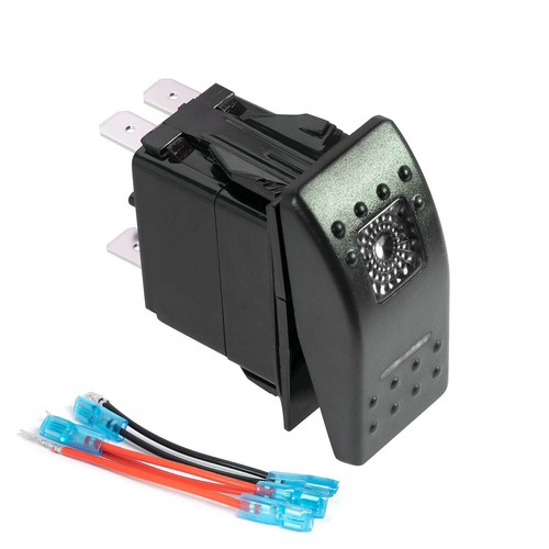 ON-OFF Purple LED Light Bar 12V 20A Rocker Toggle Switch Car Boat ATV UTV - Foto 2 di 5