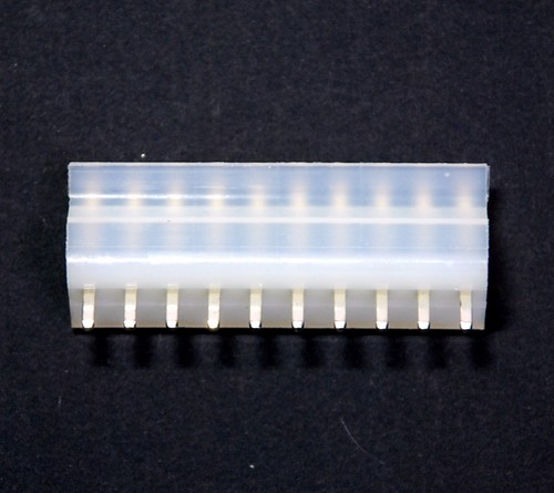 50 Stck. MH-Stecker 180 ° Basis Wafer Pitch = 3,96 mm 10P Farbe = Natur RoHS - Bild 2 von 4