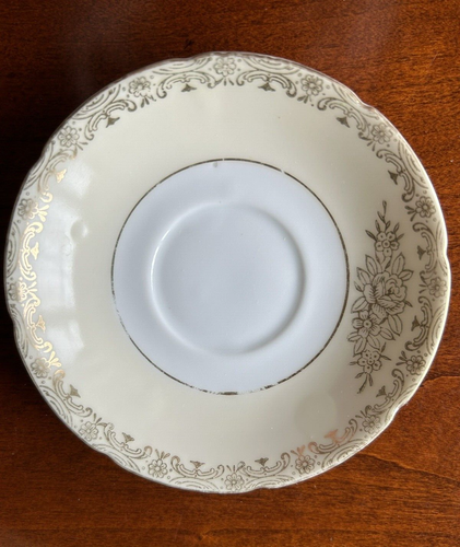 Goldena China 6-place Setting Tea Set Japan 1940's Demitasse - White/Ivory/ Gold - Picture 8 of 17