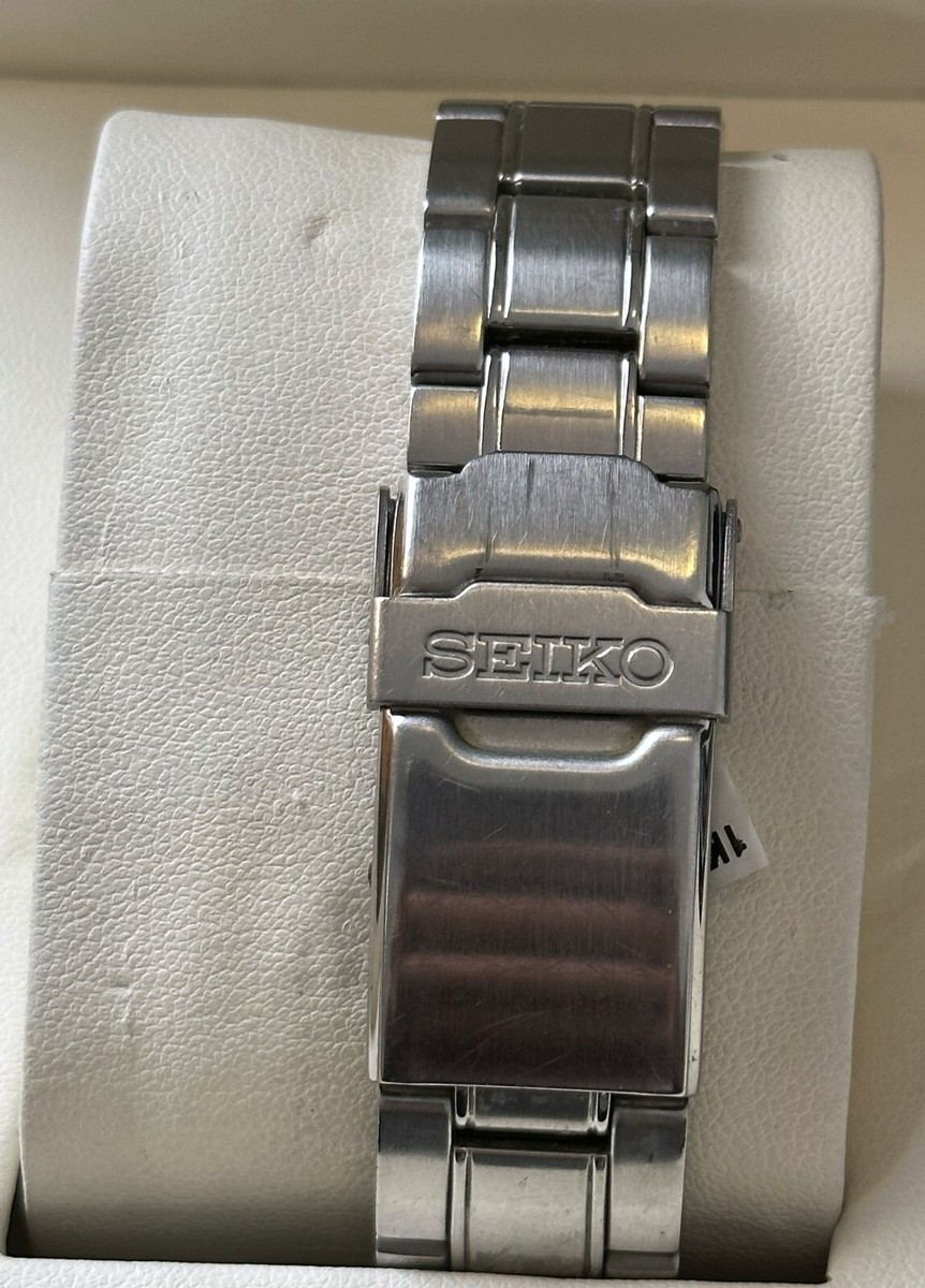 Seiko 7T92-OCWO Chronograph Made In Japan White Dial Men's Seiko 7T92-OCWO Chronograph Made In Japan White Dial Men's