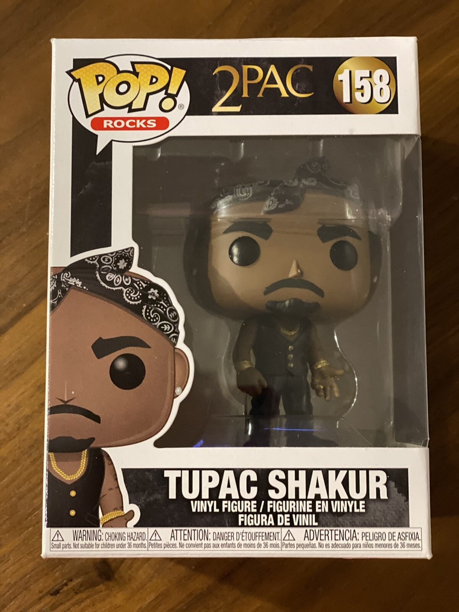 Funko POP! Tupac Shakur 2Pac 158 Vinyl Figure Unopen Box | eBay