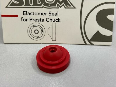 Silca 242 Gasket Elastomer Seal For Presta Chuck (Red)