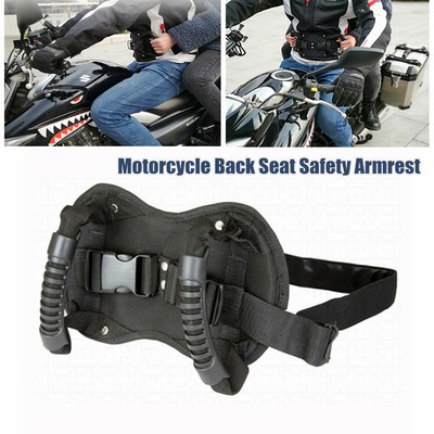 Safety Handle On The Back of Motorcycle Safety Belt Straps Grab Rope for ATV Snowmobile Yacht Rear-seat Passenger Straps with Handle Safety Belt Gri sazoley Safety Handle On The Back of Motorcycle