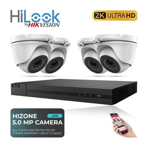KIT DE CÁMARA HDTVI SISTEMA CCTV ULTRA HD 4K DVR 4 CANALES 8 CANALES EXIR 20 M VISIÓN NOCTURNA - Imagen 15 de 15