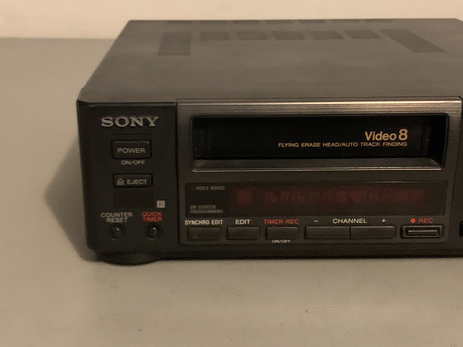 Sony EVA50 Video8 8mm VCR Editing Player FOR PARTS OR REPAIR NO POWER