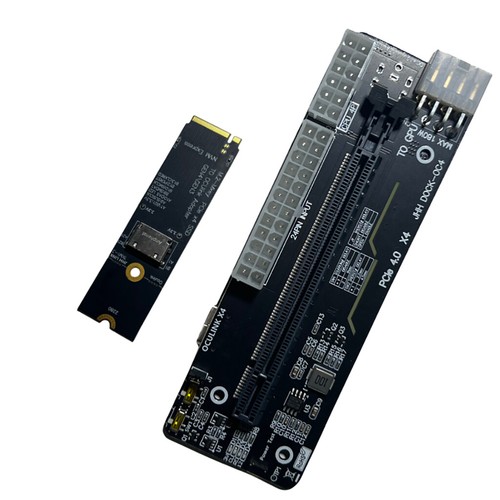 Laptop eGPU Case for Oculink / M.2 NVMe External Graphics Card GPU Dock PCIE 4.0 - 第 2/9 張圖片