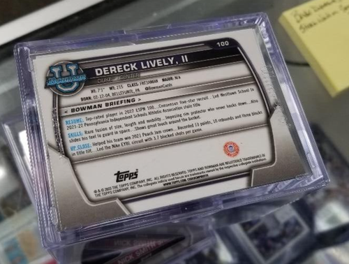 Juego completo de 100 cartas Caitlin Clark 2022-23 Bowman University cromadas primera tarjeta - Imagen 3 de 8