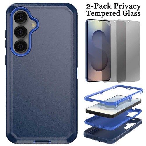 For Samsung Galaxy S25/Ultra/Plus Heavy Duty Case Cover / Privacy Tempered Glass - Picture 23 of 85