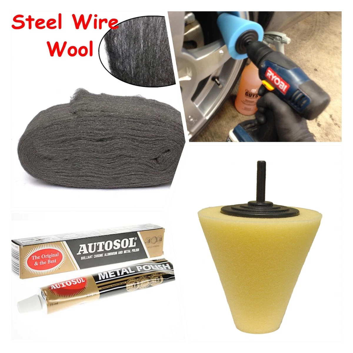 Drill sale polishing kit