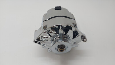 Lichtmaschine GM 100A, 1955-85 ,Chevrolet, 283-350 V8, verchromt