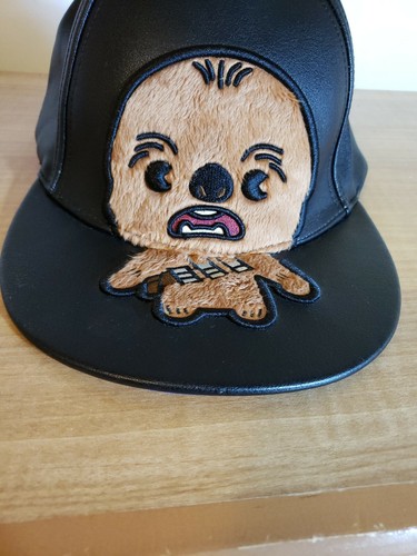 Disney Star Wars Adult Size Chewbacca 3D adjustable hat black blue rebel - Picture 5 of 10