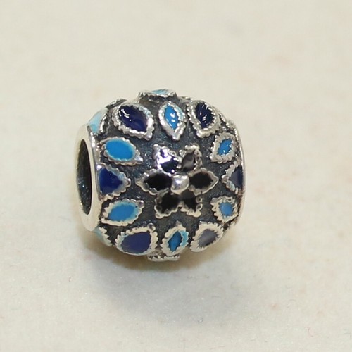 NEW AUTHENTIC PANDORA CHARM CATHEDRAL ROSE BEAD 791374ENMX W SUEDE POUCH
